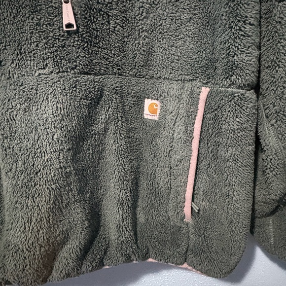 Carhartt XL EUC 1/2 zip with zippered pocket - Picture 4 of 5